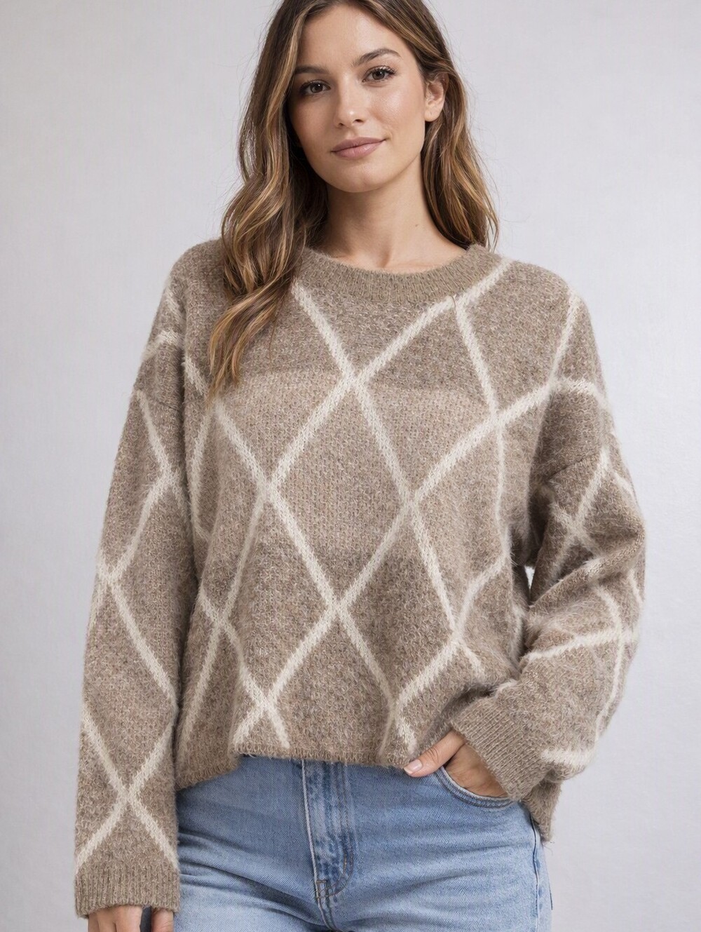 Dreamers By Debut Sweater Women's Small Medium Long Sleeve Super Soft
